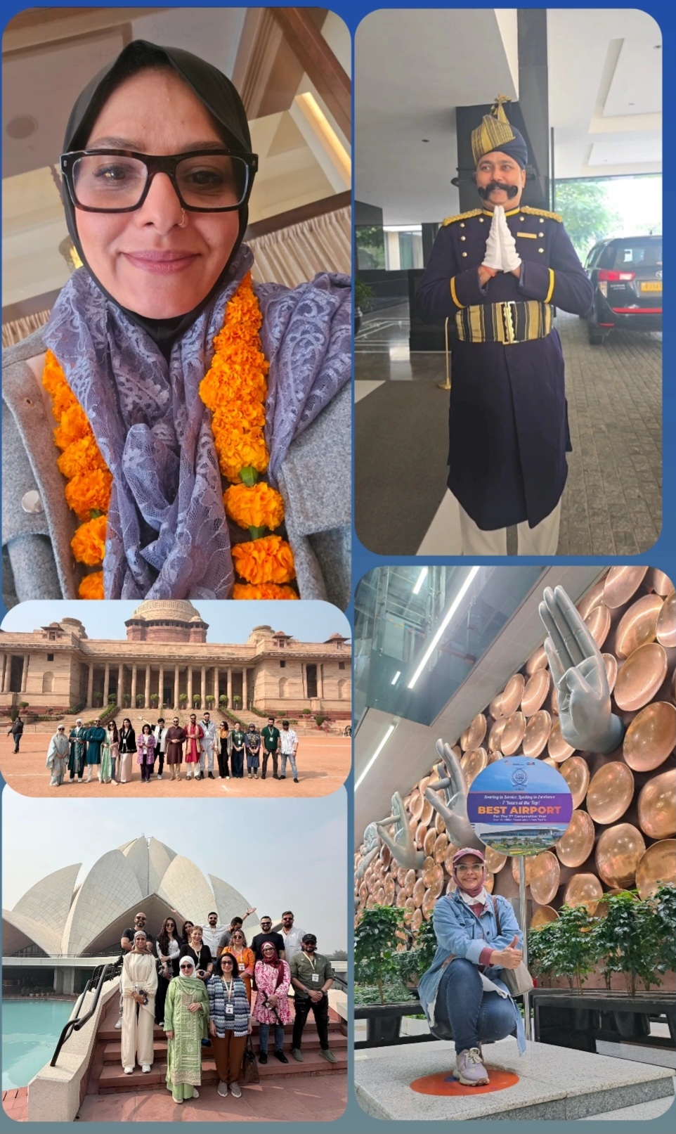 Arrival in New Delhi and International Delegate Registration