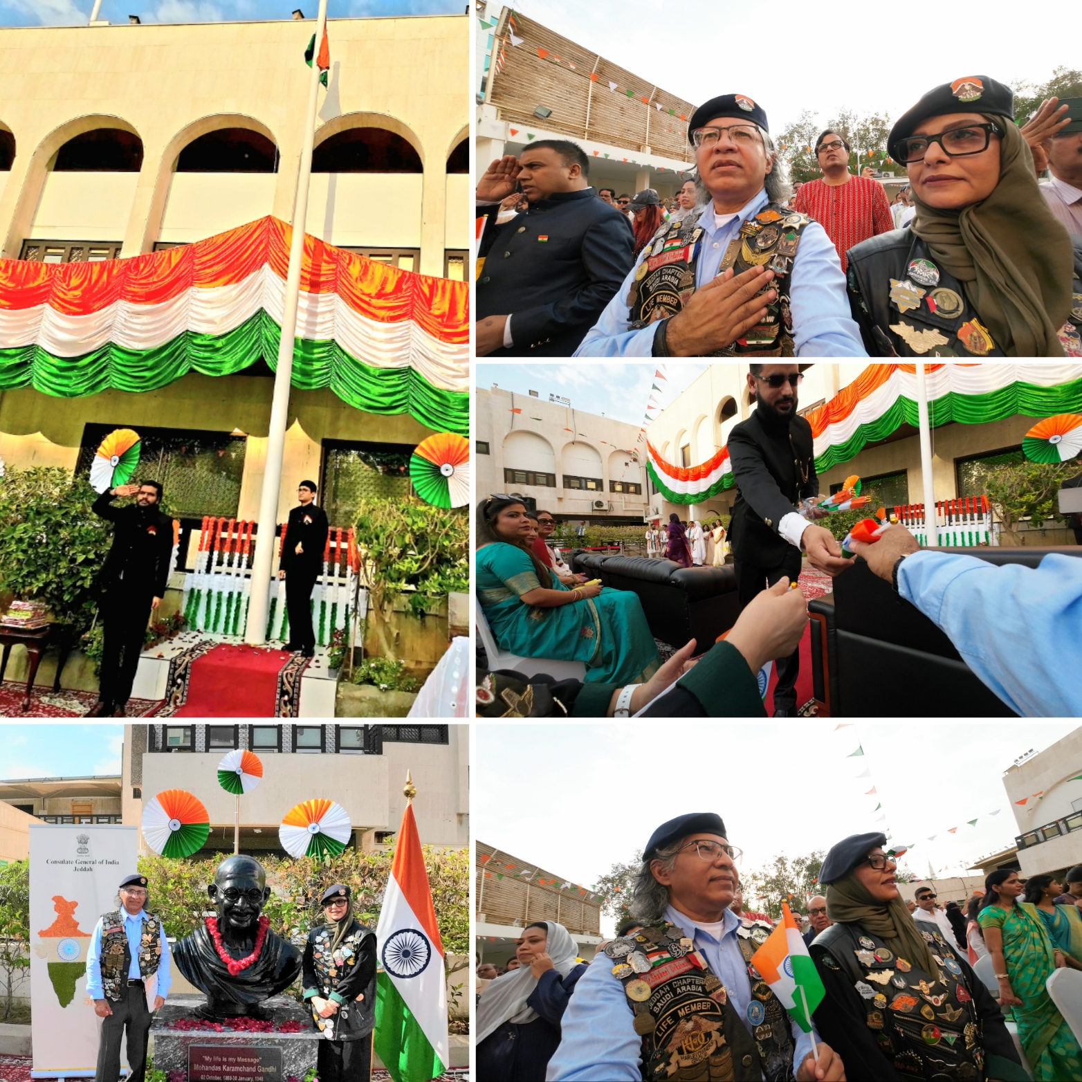 80th Independence Day of India celebrations at the Consulate General of India, Jeddah