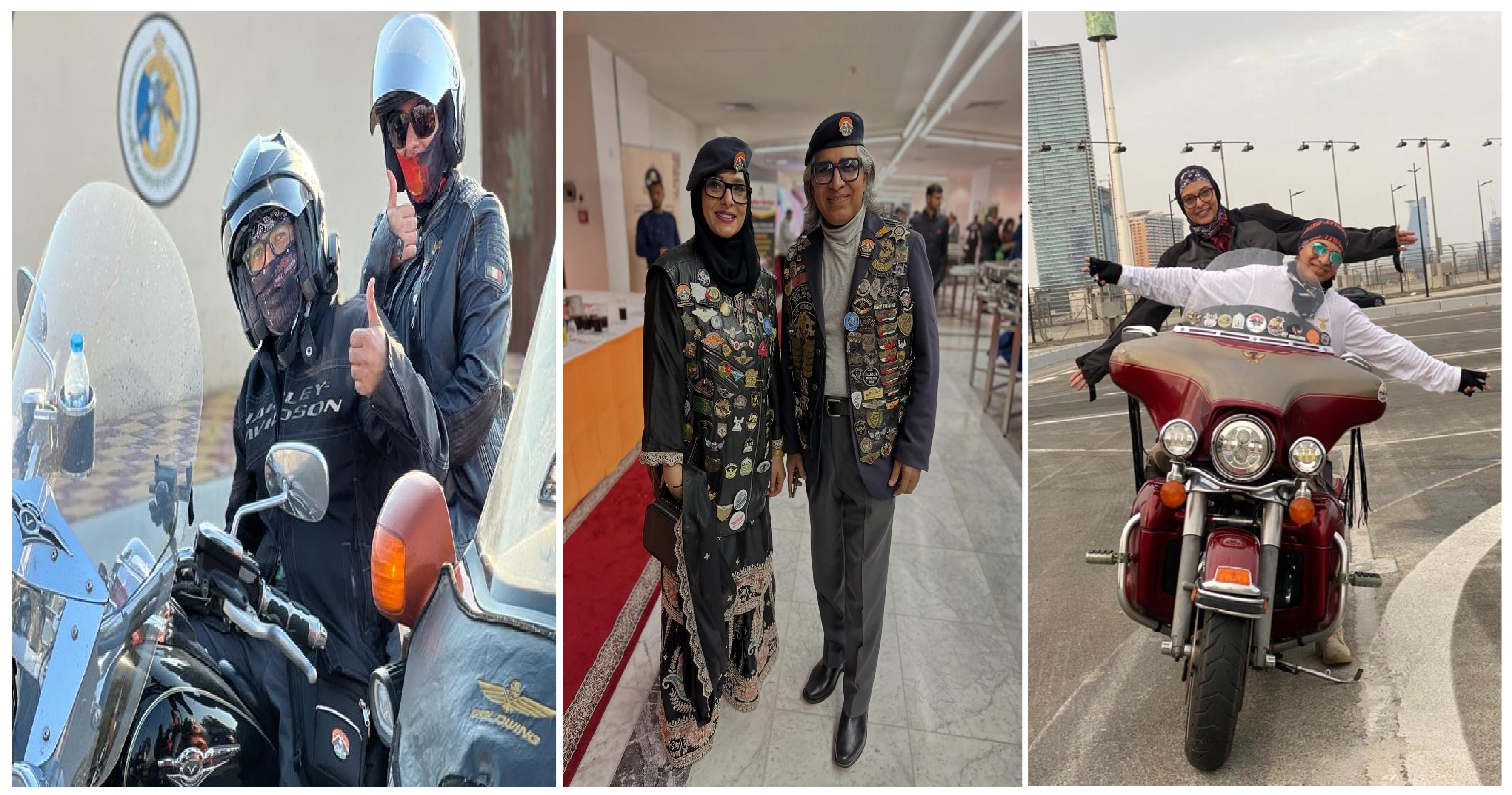 Capt. Mir Shakeel UrRahman and Capt. Amal Ahmed